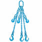 1/2" x 5' - Pewag  Adjustable 3 Leg Chain Sling w/ Sling Hooks - Grade 120