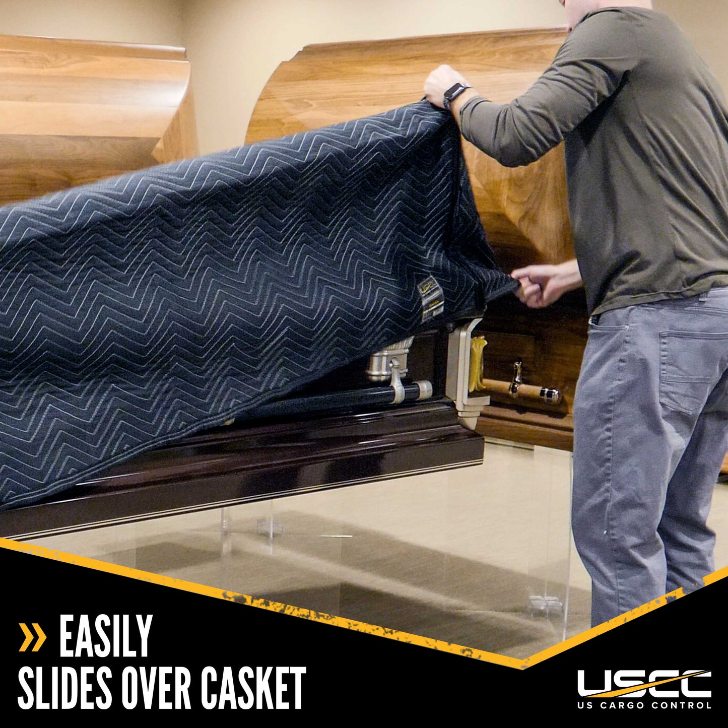 Quilted Casket Cover