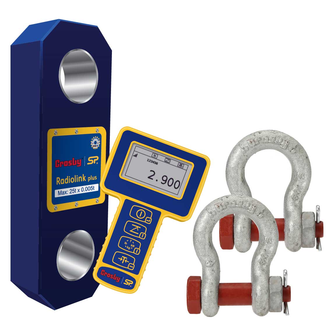 Straightpoint Radiolink Plus with two Crosby Shackles Kit image 1