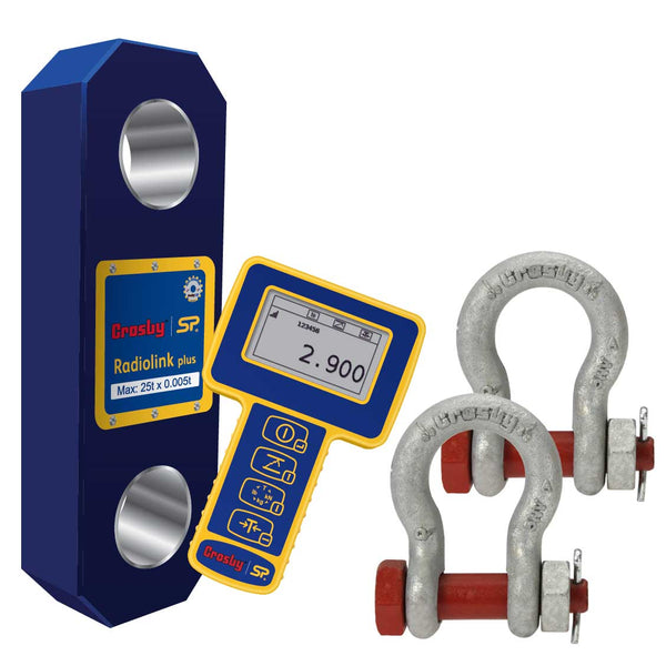 Straightpoint Tension Load Cell Kit with Shackles | Radiolink RLP75T