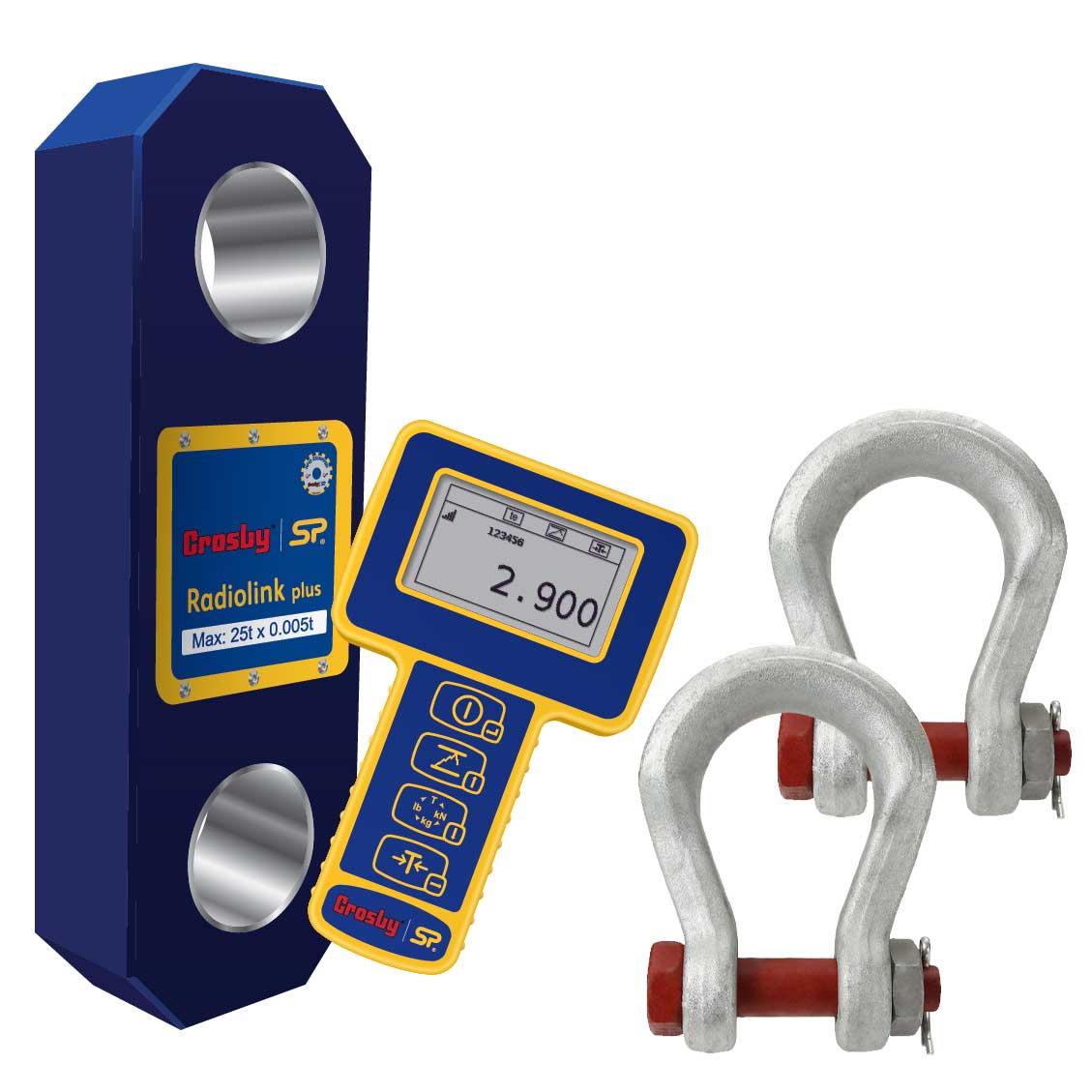 Straightpoint Radiolink Plus with two Crosby Shackles Kit image 1