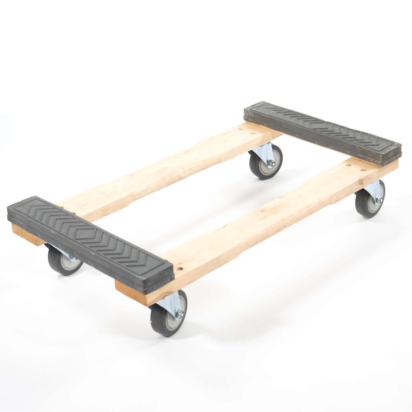 18 x 32 Rubber Capped Dolly with 3.5-inch Caster Wheels