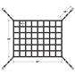 66 inch x 50 inch Short Bed Truck Cargo Net with Cam Buckles & SHooks image 4 of 9