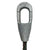 58 inch x 4 foot Closed and Closed Spelter Socket Wire Rope Sling image 2 of 4