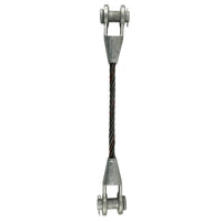 38 inch x 1 foot Open and Open Spelter Socket Wire Rope Sling image 1 of 3