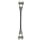 138 inch x 3 foot Open and Open Spelter Socket Wire Rope Sling image 1 of 3