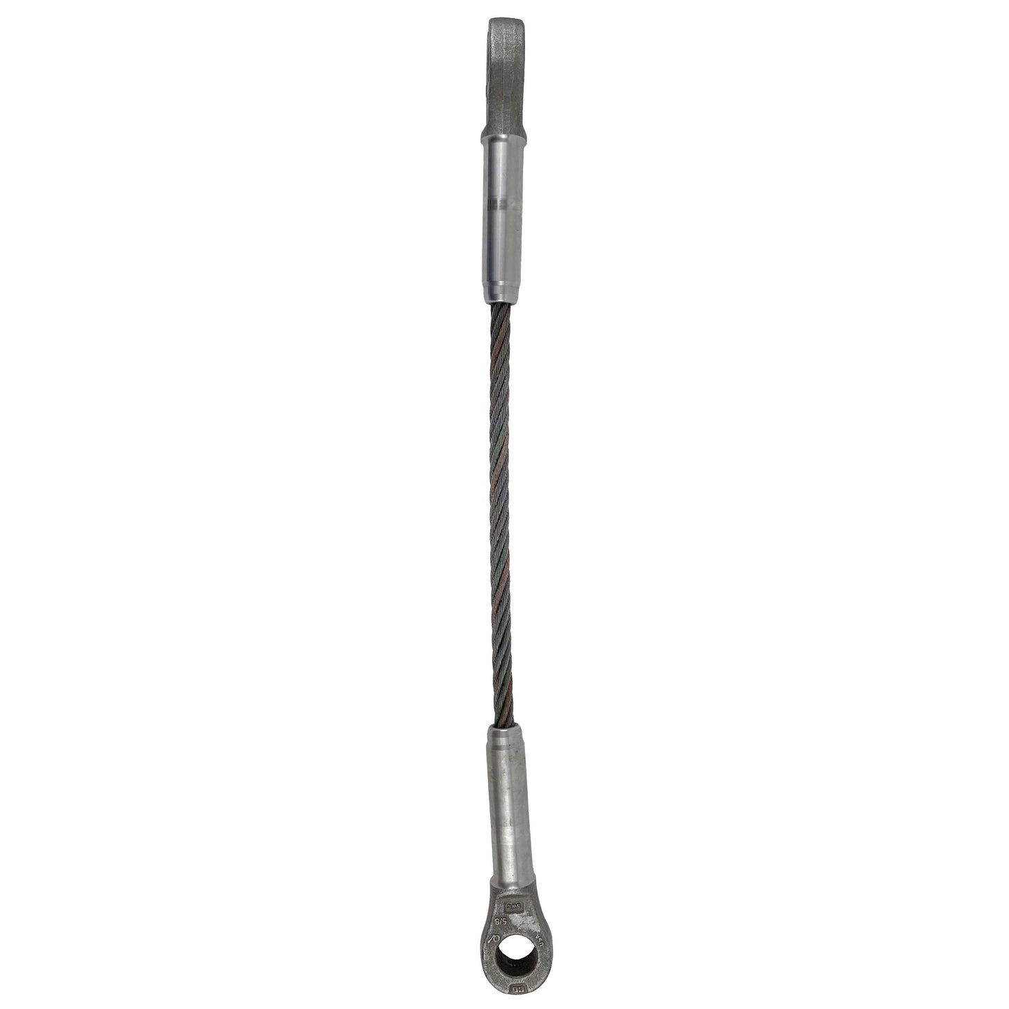 1 inch x 4 foot Closed and Closed Swage Socket Wire Rope Sling image 2 of 4
