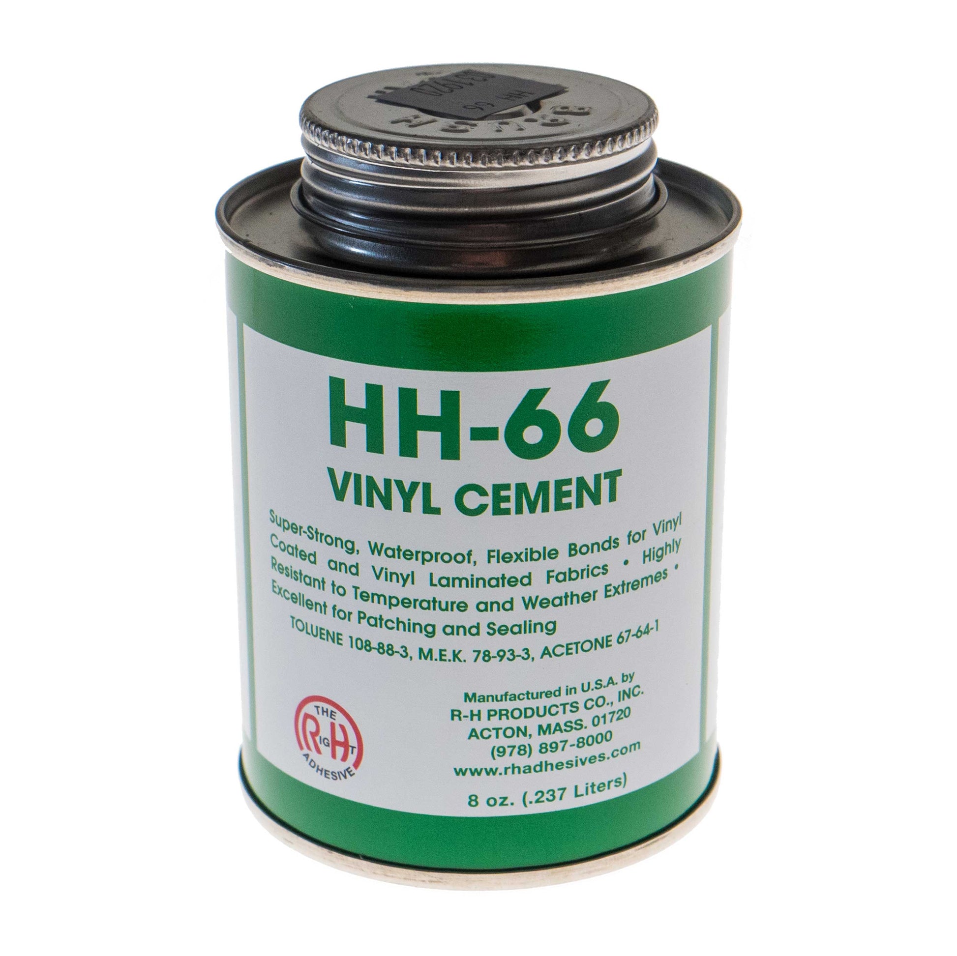 Vinyl Cement 8oz Can w Brush Applicator Lid image 1 of 8