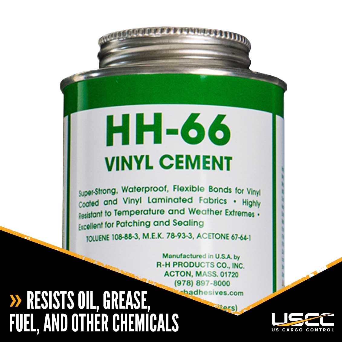 Vinyl Cement 8oz Can w Brush Applicator Lid image 3 of 8