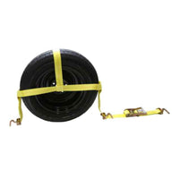 Wheel Bonnet with 3 Swivel J Hooks with 90 degree hook angle & Ratchet image 1 of 8