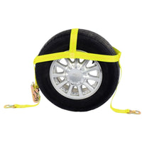 Wheel Bonnet with Flat Snap Hooks and Ratchet
