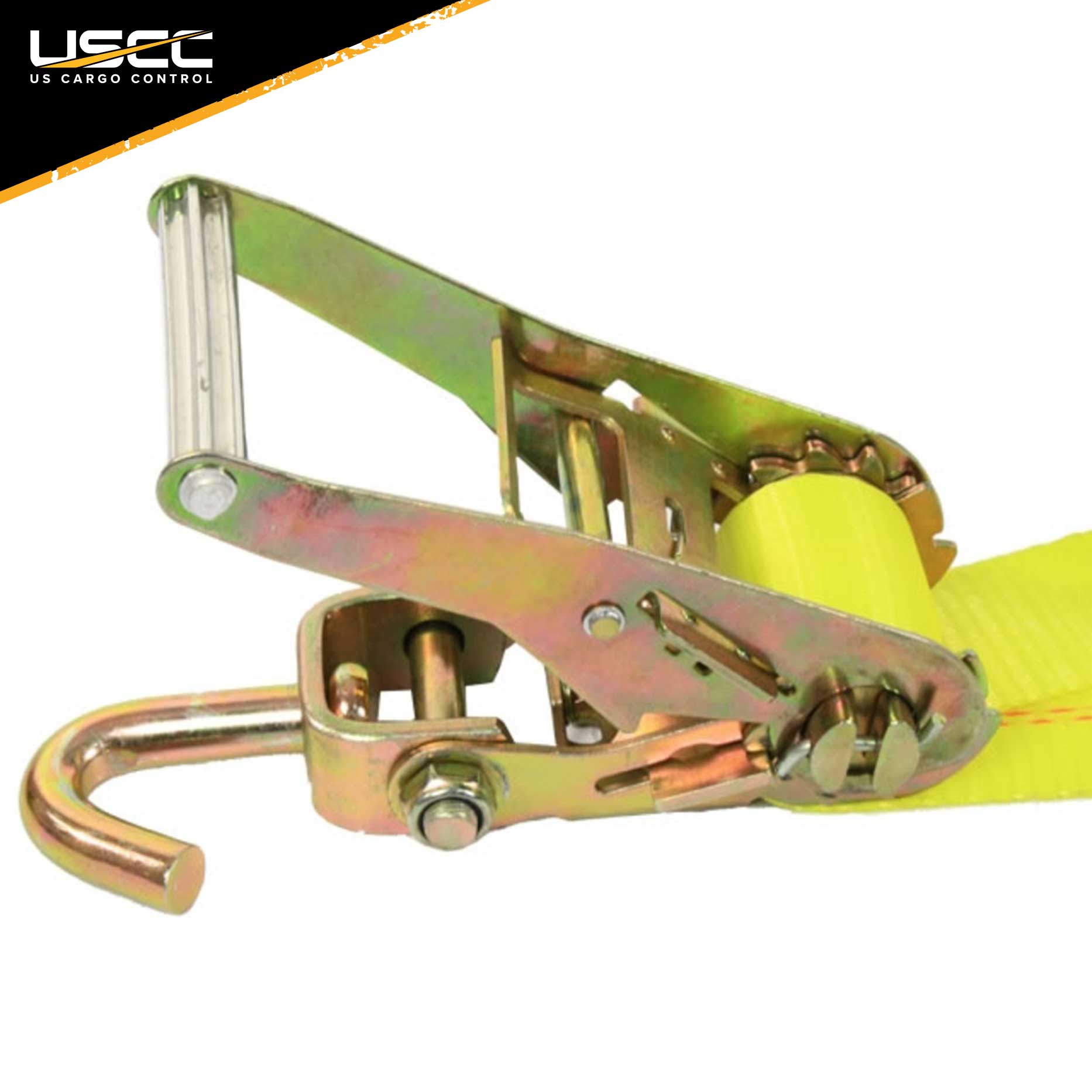 Car Carrier Wheel Strap w Swivel Hooks & Adj Rubber Blocks & Ratchet 4 Pack image 7 of 11