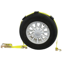 Wheel Strap with Swivel Hooks and Adjustable Rubber Blocks image 1 of 10