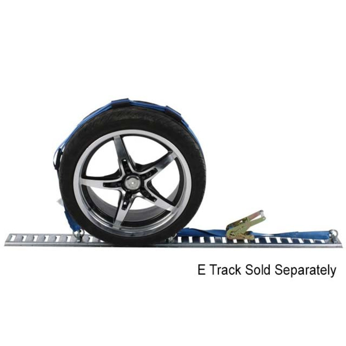 Wheel Strap with Etrack Fittings & 3 Rubber Blocks 4 Pack image 2 of 8