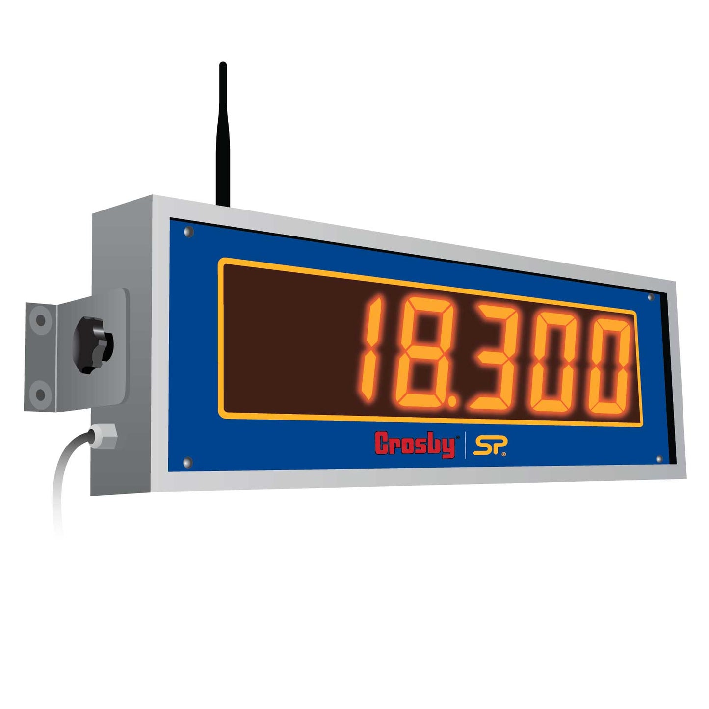 Wireless 100Mm LED-remote Scoreboard Display