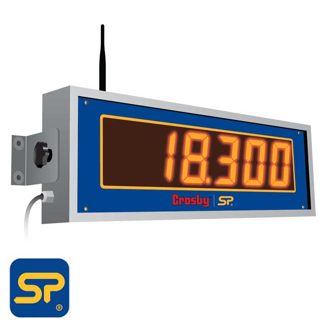 Straightpoint Wireless 100Mm LED-remote Scoreboard Display