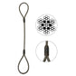 Wire Rope Sling Cable Laid 7x7x19 34 inch x 4 foot image 1 of 2